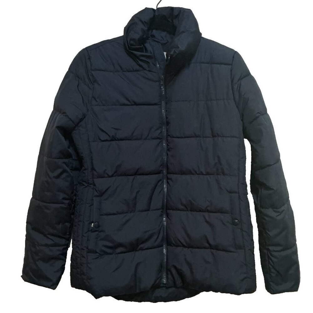 Gap Blue Puffer Jacket Women's Sz Small - Picture 1 of 4